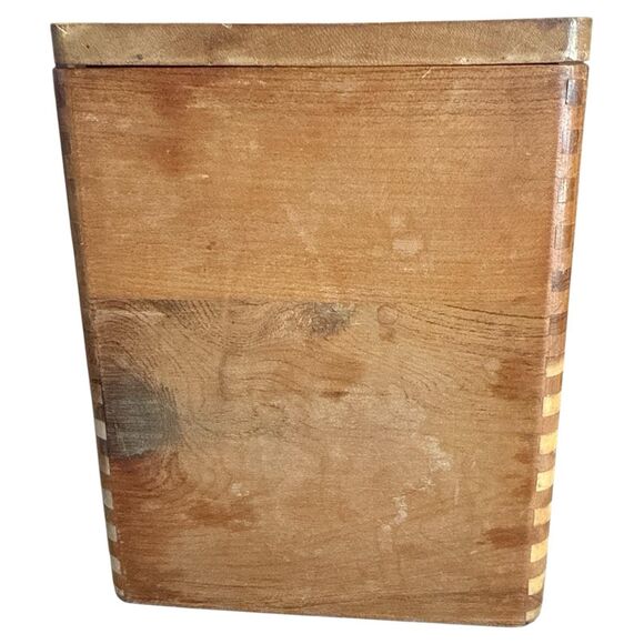 Vintage 1960s Fruit Decoupage Canister Set: Retro Farmhouse Kitchen Decor - Picture 10 of 11